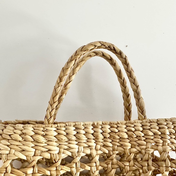Raffia basket bag - Picture 8 of 8